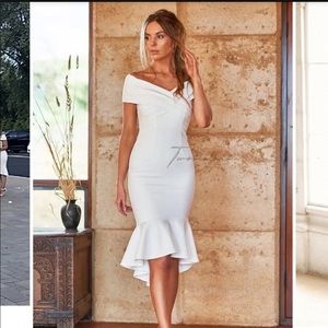 White Jaus dress